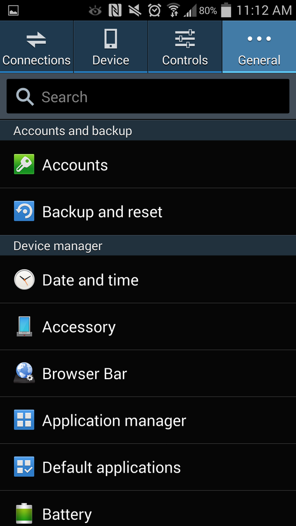 Android Settings